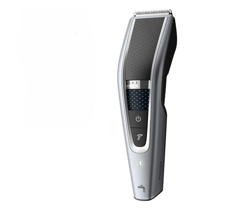 PHILIPS Series 5000 HC5630/13 Hair Clipper - Black & Silver image number 2 of 6