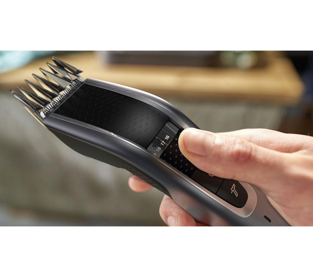 PHILIPS Series 5000 HC5630/13 Hair Clipper - Black & Silver image number 6 of 6