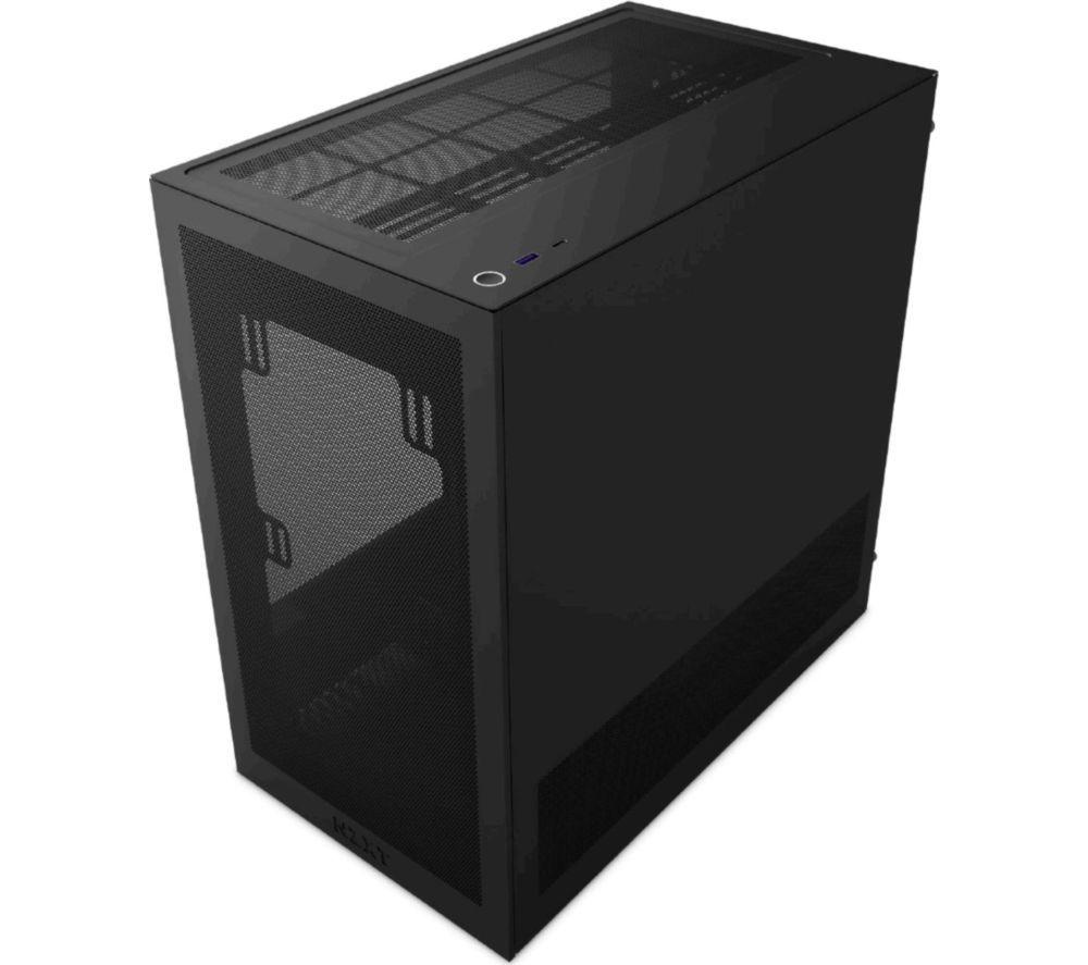 NZXT H3 Flow microATX Mid-Tower PC Case - Black image number 2 of 2