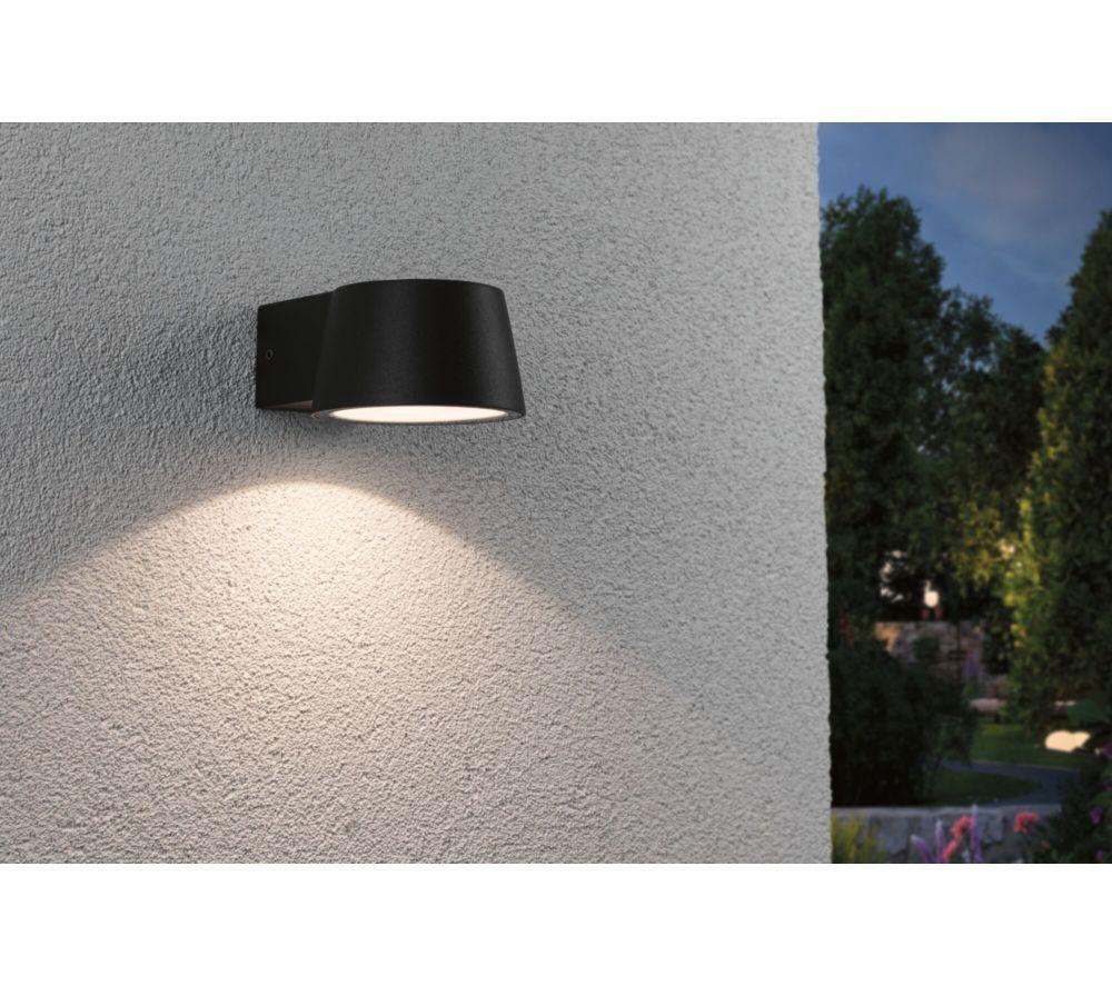 PAULMANN Capea Outdoor LED Wall Light - Anthracite image number 9 of 9