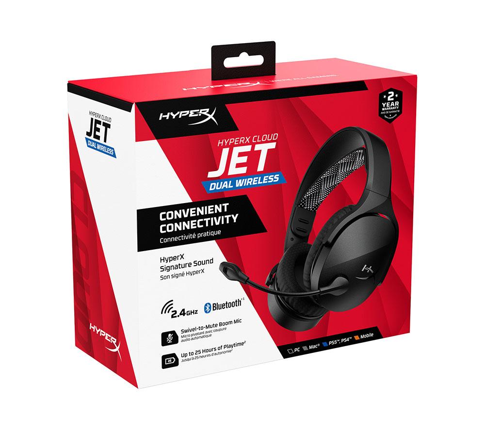 HYPERX Cloud Jet Wireless Gaming Headset - Black image number 10 of 10