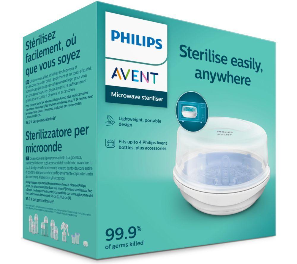 PHILIPS AVENT Avent SCF281/02 Microwave Steam Steriliser image number 3 of 3