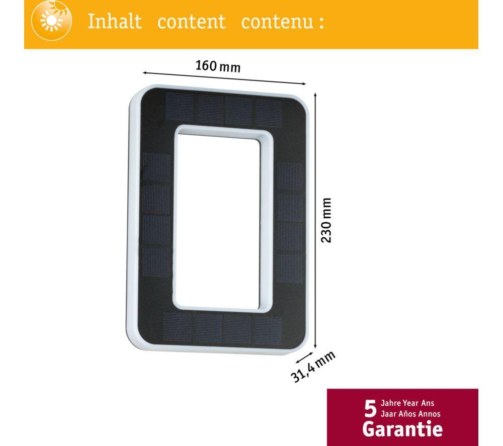 PAULMANN Solar LED House Number Light - No. 0 image number 9 of 10