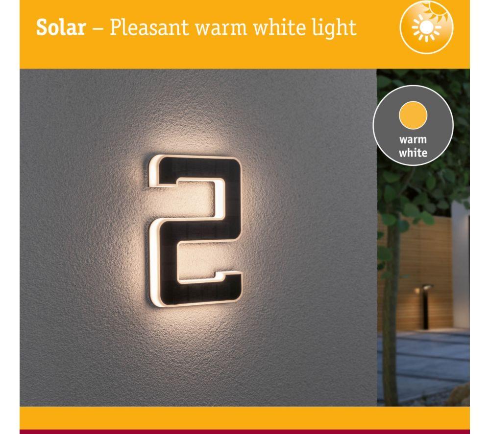 PAULMANN Solar LED House Number Light - No. 2 image number 9 of 11