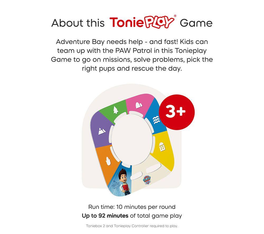 Tonies Starter Set Extra Pack Blu Con 3 Personaggi Paw Patrol, Toniebox E Tonie Creativo, Gioco Audio Per Bambini 3+ Anni - 4