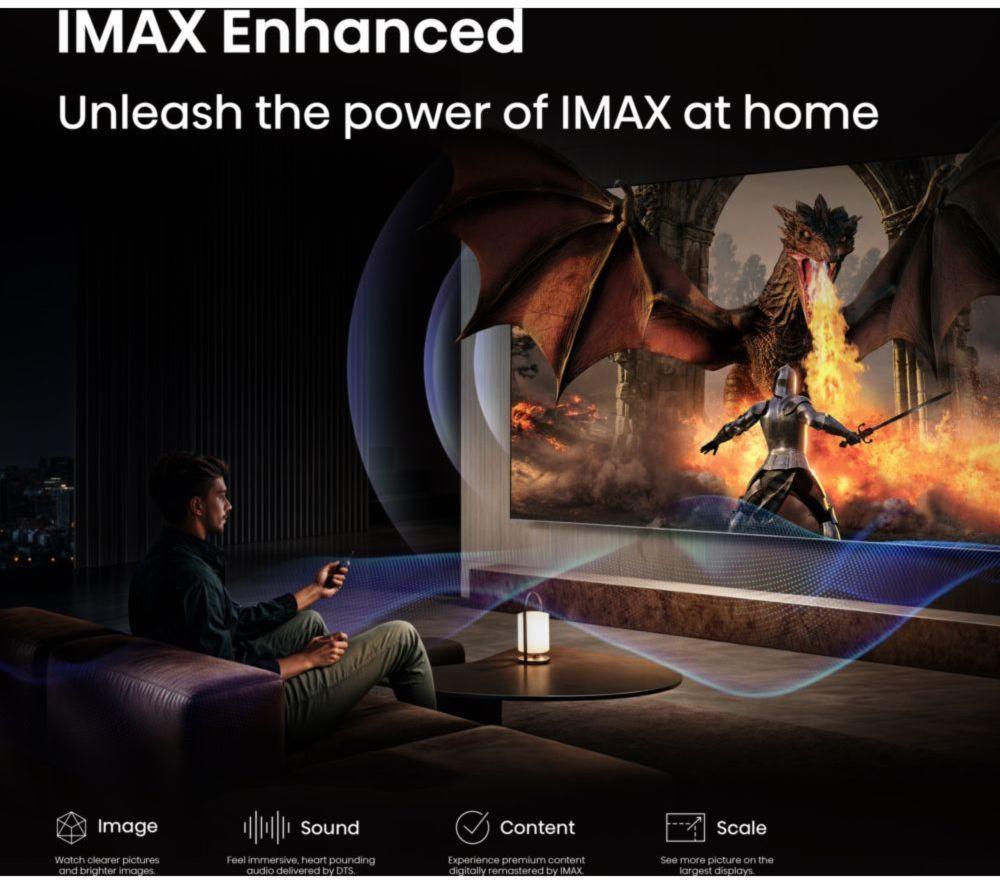 HISENSE A85Q 55" OLED 4K Smart AI TV with Freely - 55A85QTUK image number 11 of 21