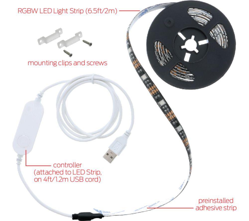 MONSTER Smart llluminessence RGB Light Strip - 2 m / 6.5 ft image number 5 of 6