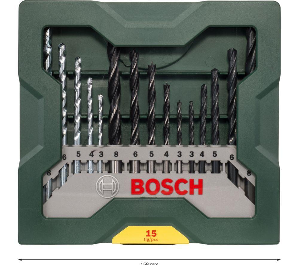 BOSCH Mixed Mini X-Line Drill Set - 15 Piece Set image number 2 of 5