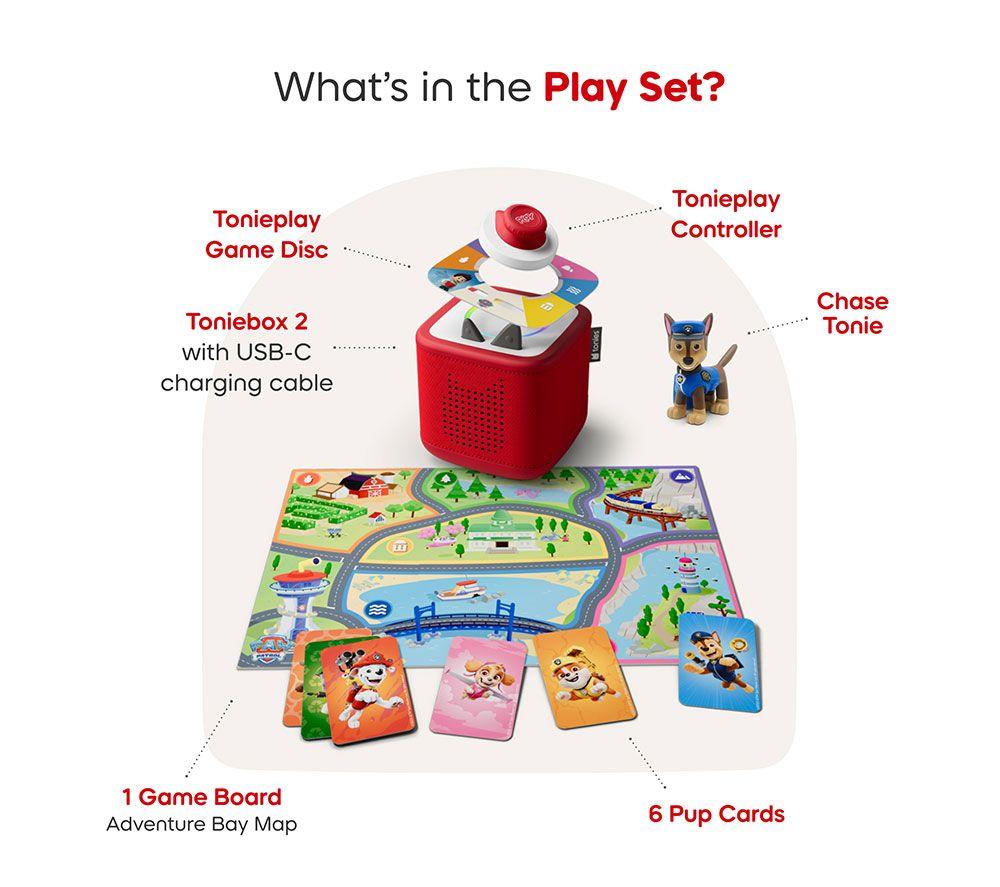 TONIES Toniebox 2 Paw Patrol Chase Play Set - Tropical Teal image number 3 of 11