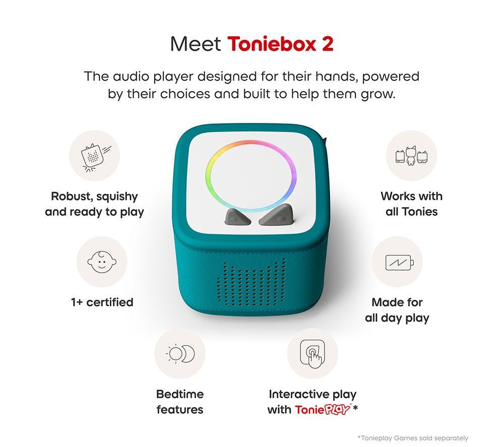 TONIES Toniebox 2 Starter Set - Tropical Teal image number 4 of 7