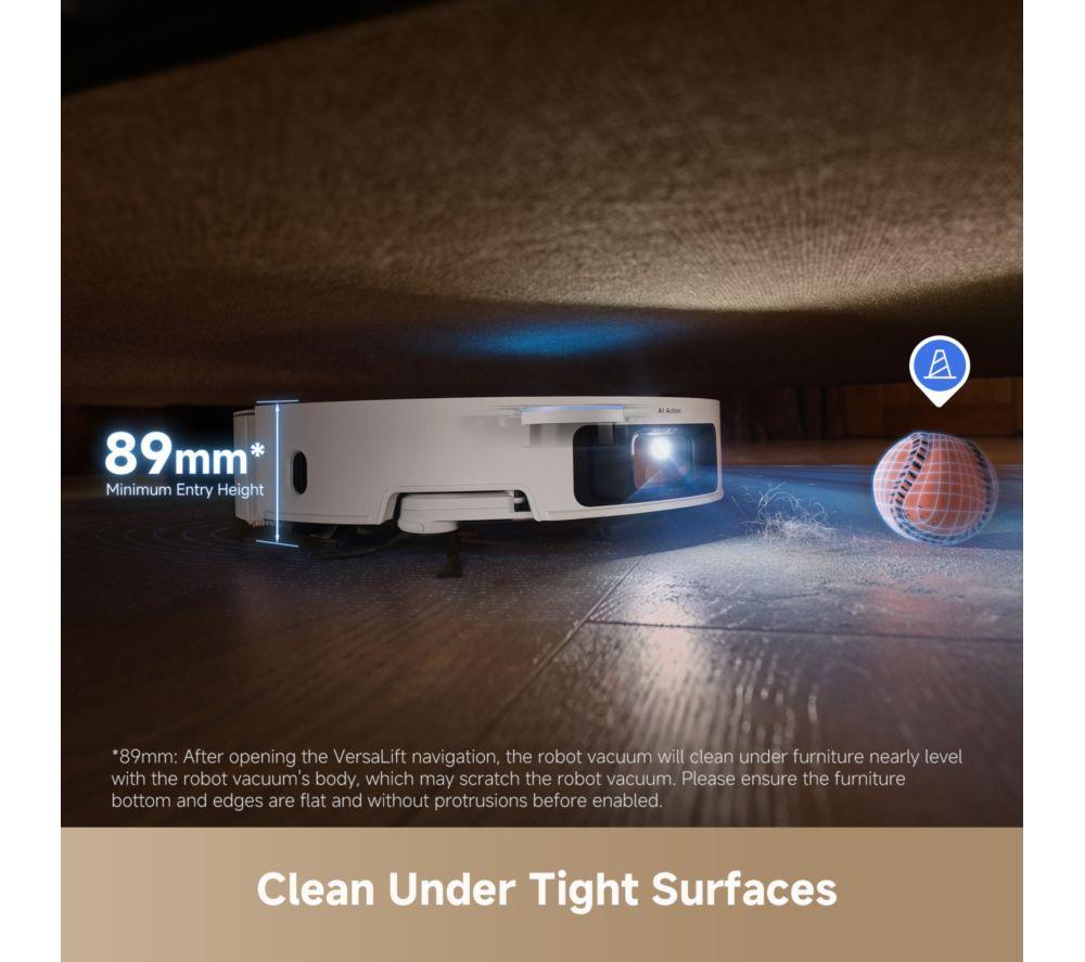 DREAME&nbsp; X50 Ultra Complete Robot Vacuum Cleaner - White image number 10 of 10