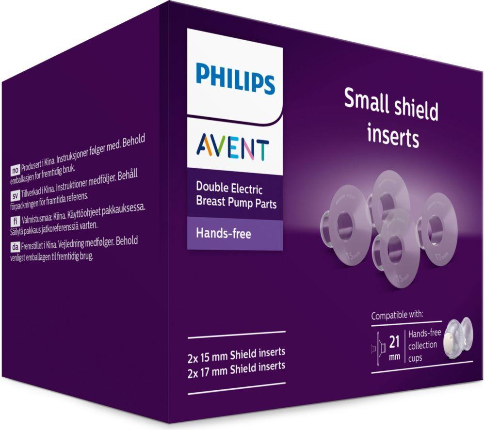 PHILIPS AVENT SCF554/11 Avent Hands-Free Small Shield Inserts image number 2 of 2