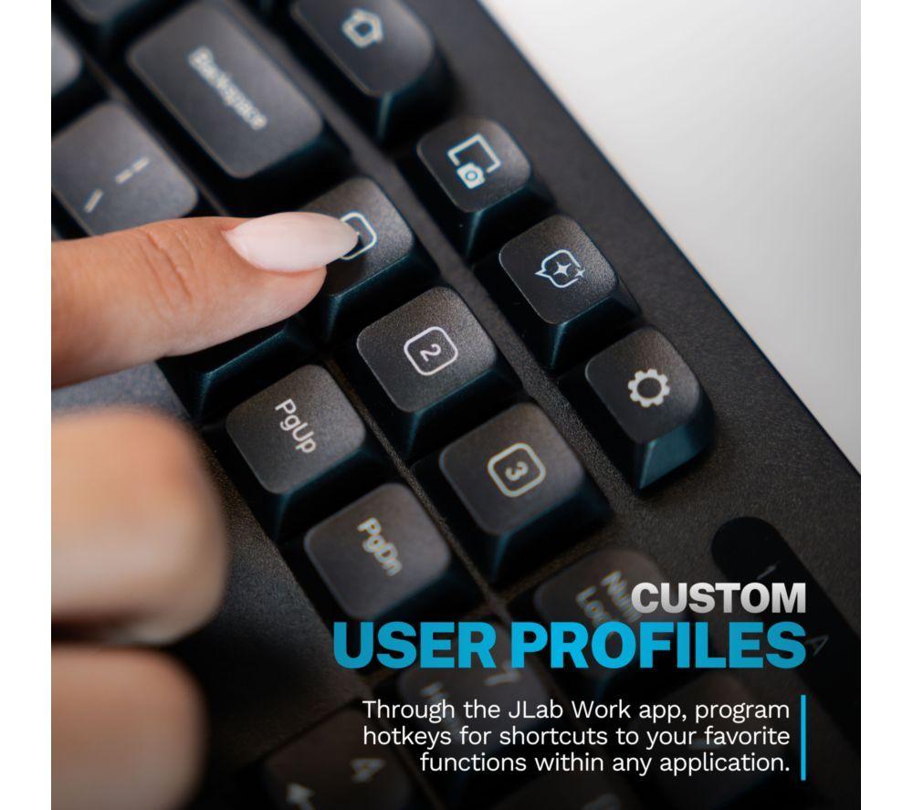 JLAB Flow Wireless Keyboard & Mouse Set image number 7 of 8