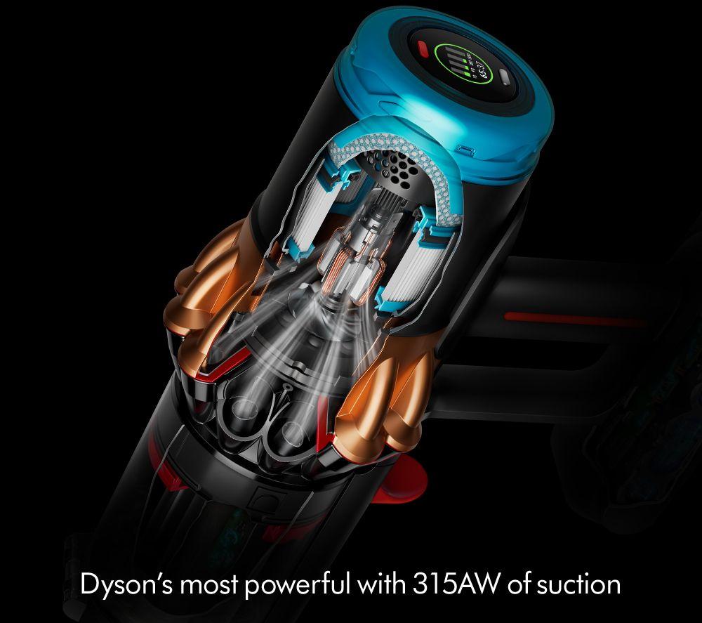 DYSON V16 Piston Animal Submarine DS60 Cordless Vacuum Cleaner - Black Copper image number 8 of 11
