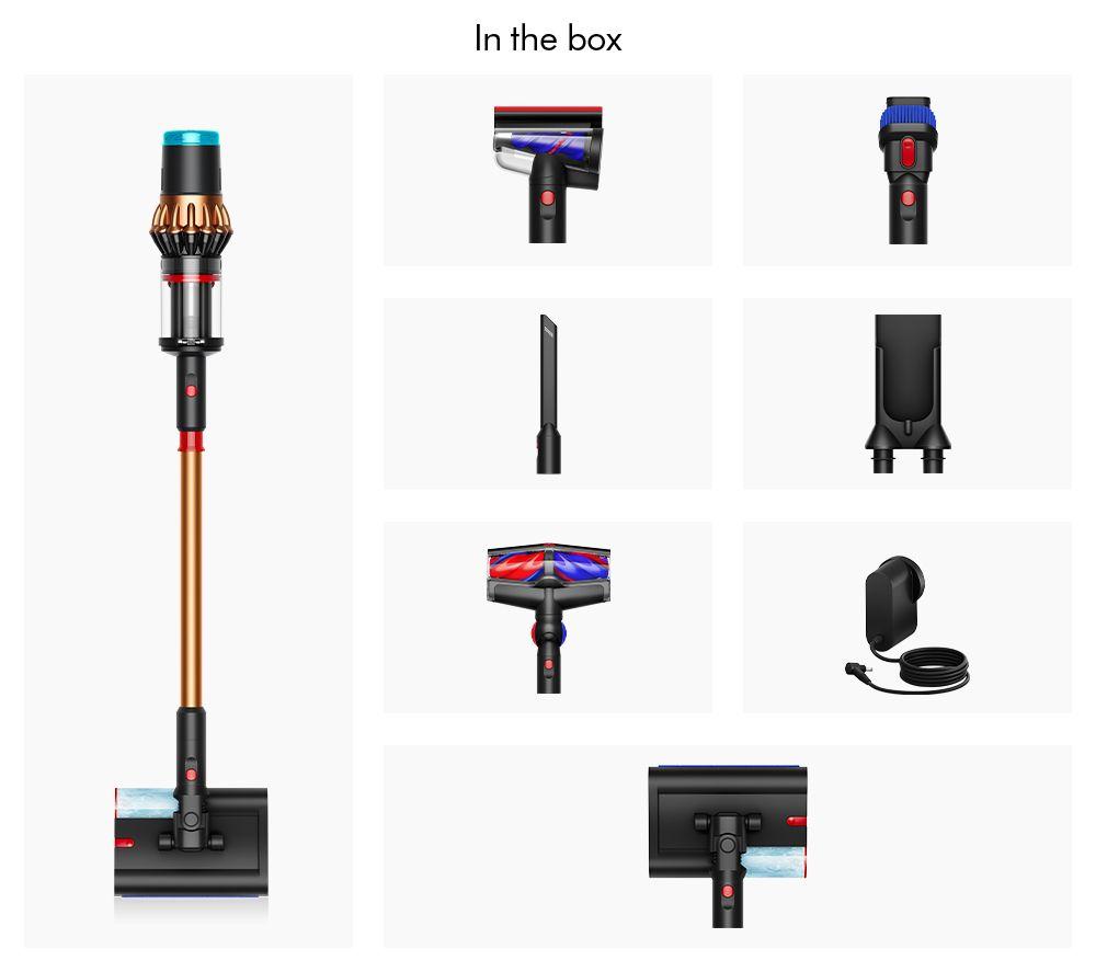 DYSON V16 Piston Animal Submarine DS60 Cordless Vacuum Cleaner - Black Copper image number 9 of 11