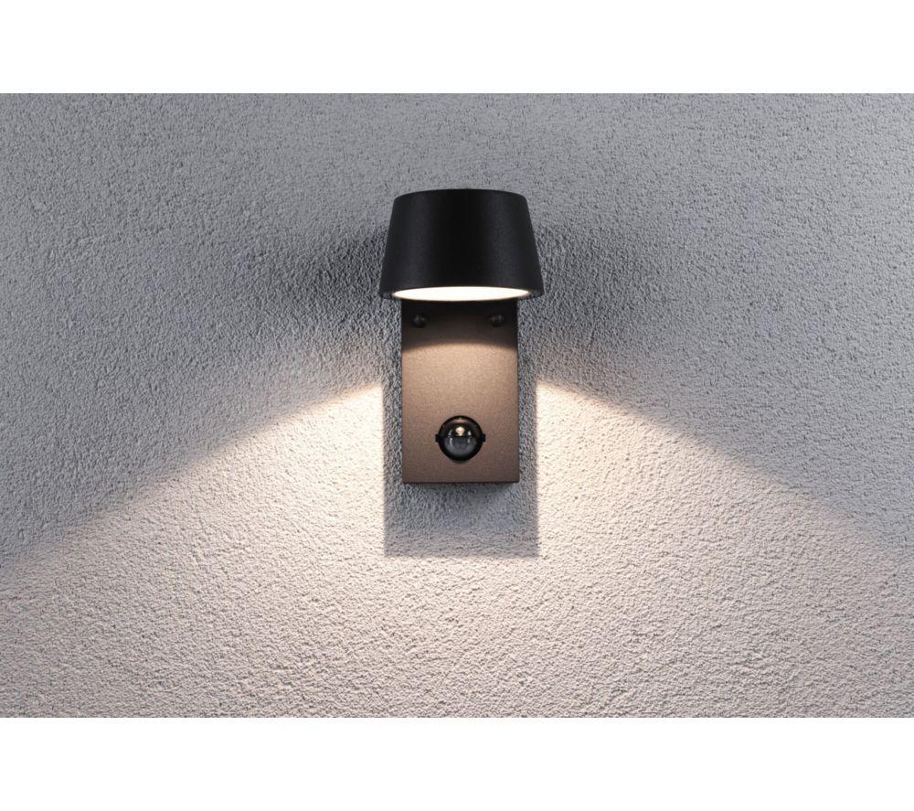PAULMANN Capea Outdoor LED Wall Light with Motion Sensor - Anthracite image number 8 of 10