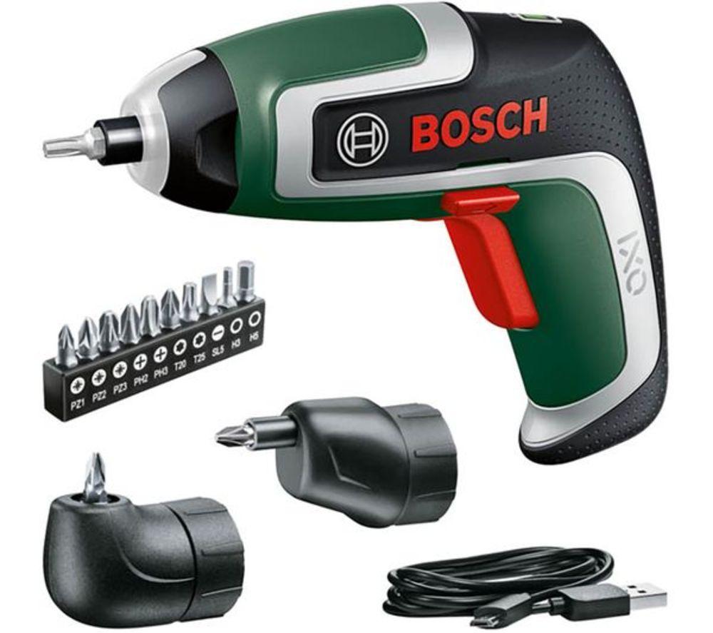 BOSCH IXO 7 Cordless Screwdriver Set - Green & Black