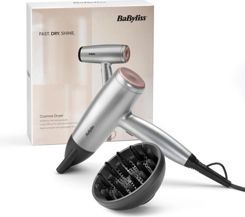 BABYLISS Cosmos D580DU Hair Dryer - Silver image number 5 of 7