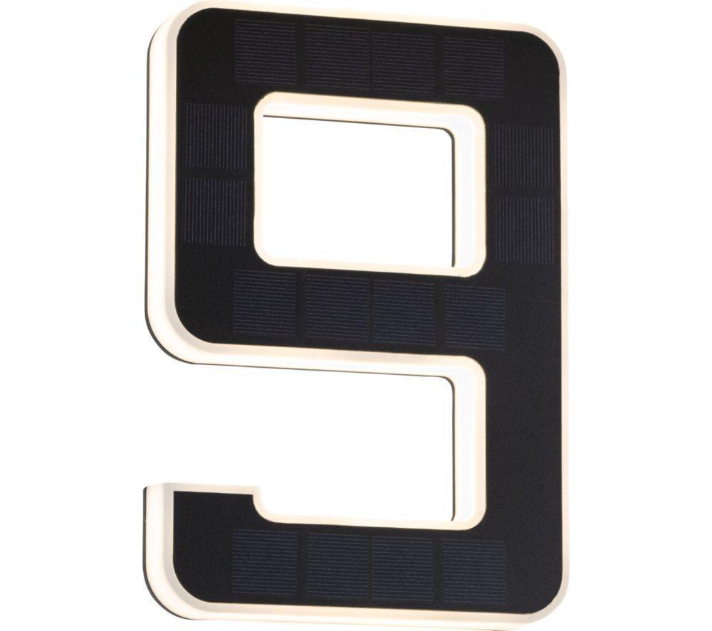 PAULMANN Solar LED House Number Light - No. 9