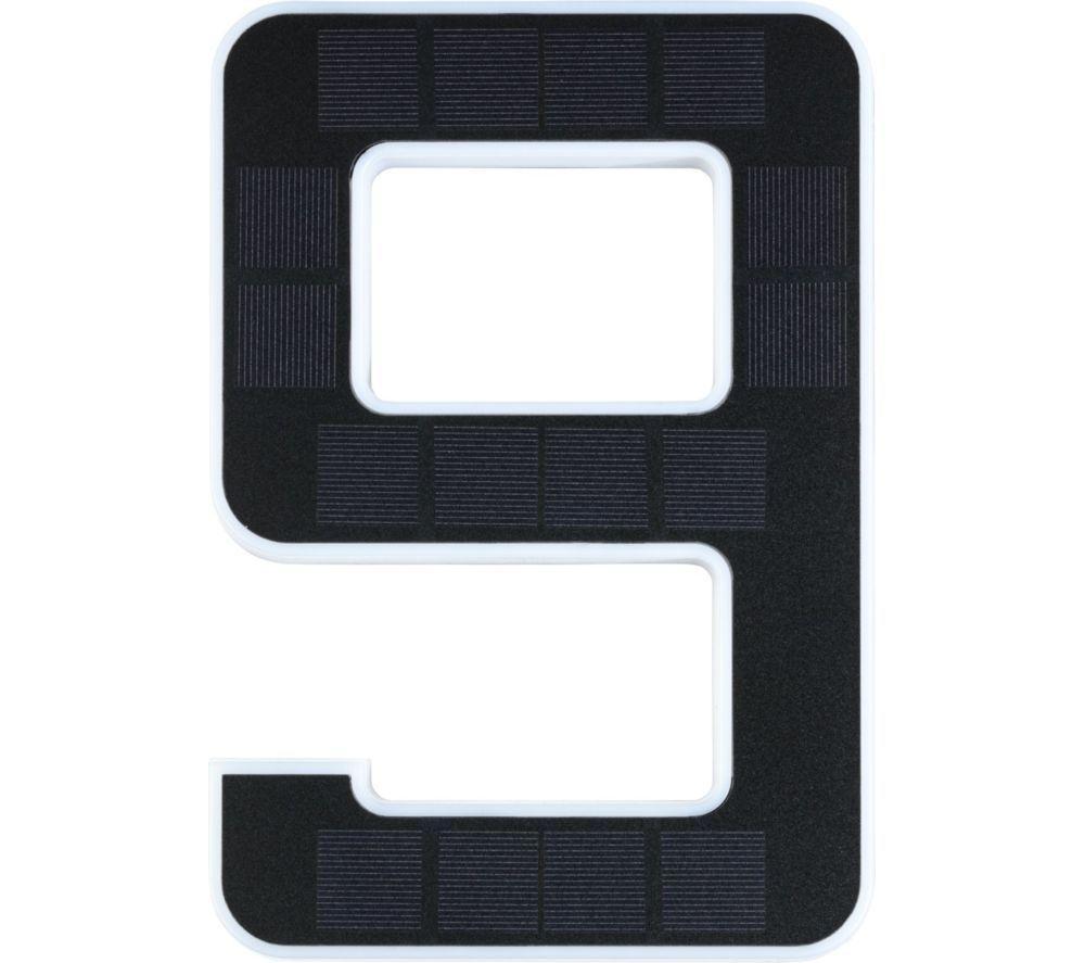 PAULMANN Solar LED House Number Light - No. 9 image number 4 of 9