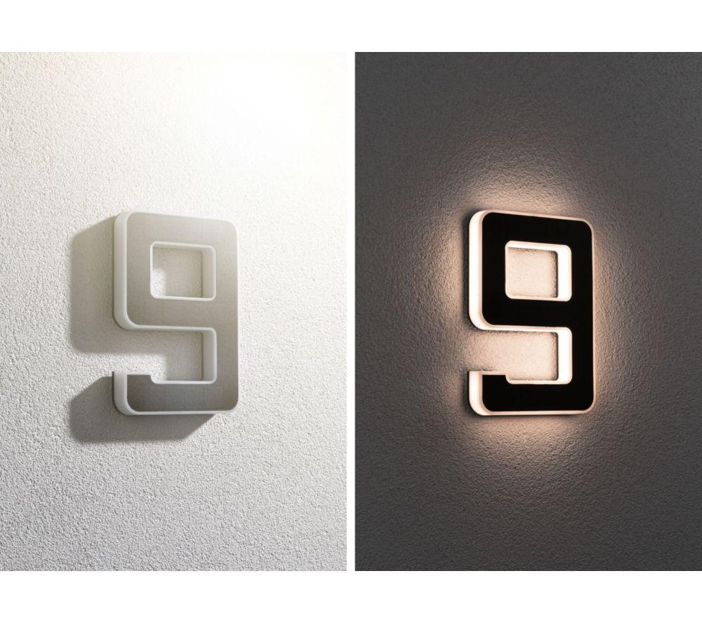 PAULMANN Solar LED House Number Light - No. 9 image number 5 of 9