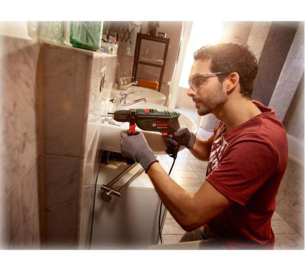 BOSCH EasyImpact 600 Corded Drill - Green & Black image number 4 of 7