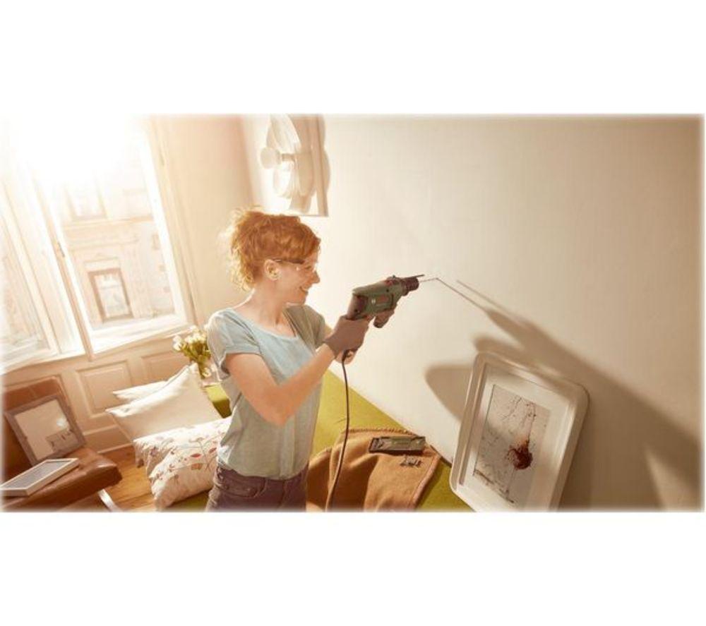 BOSCH EasyImpact 600 Corded Drill - Green & Black image number 7 of 7