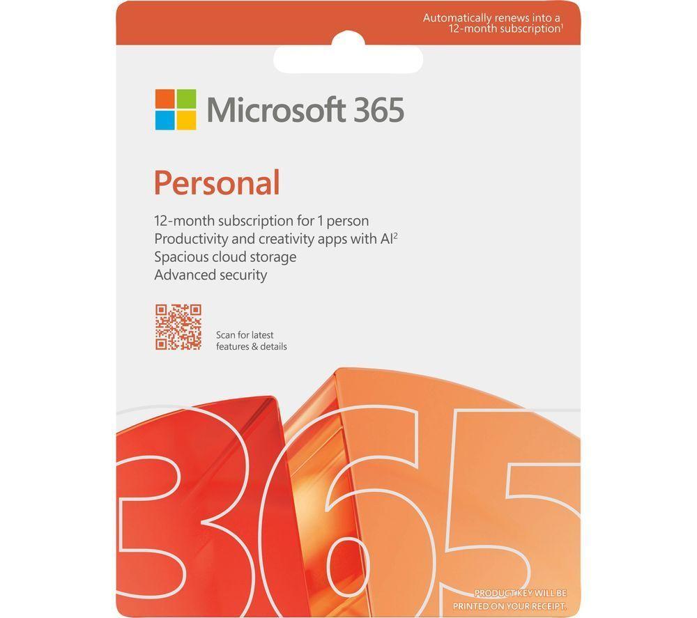 MICROSOFT 365 Personal (Automatic renewal, 1 user), Cloud Backup (4 TB) & LiveSafe with new Scam Detector Bundle - 1 Year image number 2 of 9