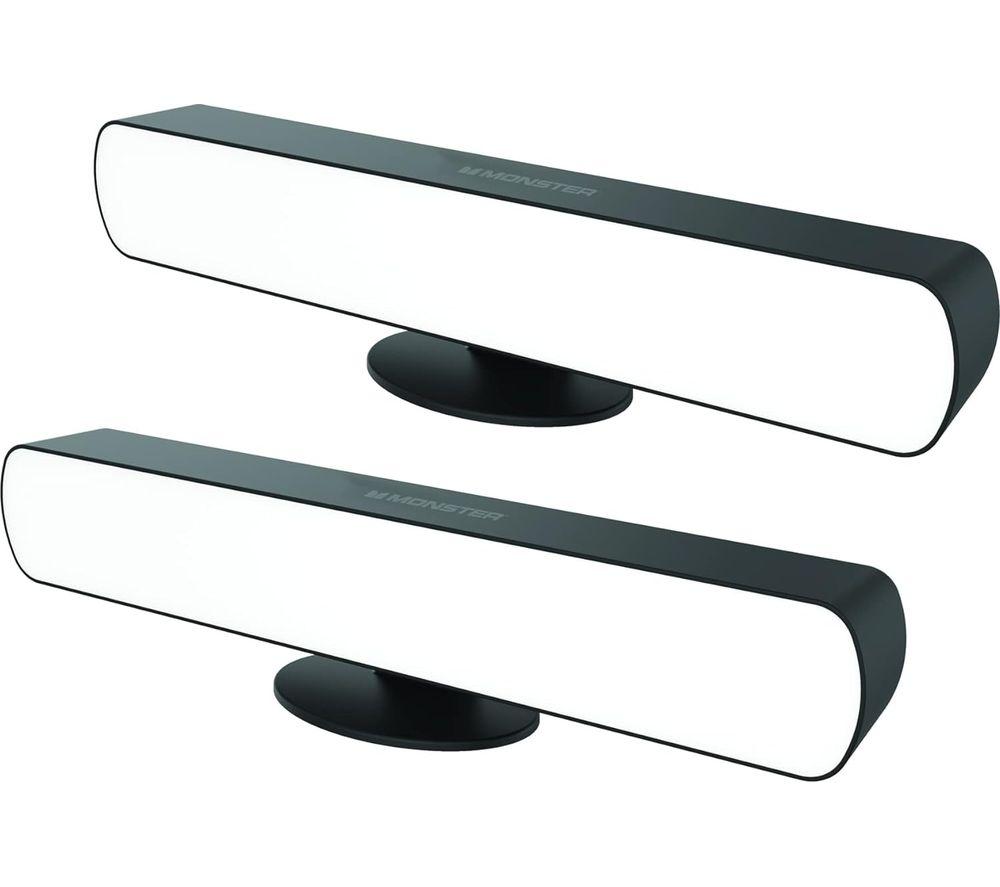 Monster Basics Rgb Led Light Bar - Pack Of 2