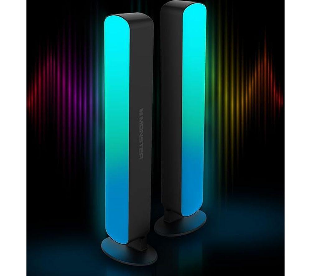MONSTER Basics RGB LED Light Bar - Pack of 2 image number 3 of 6