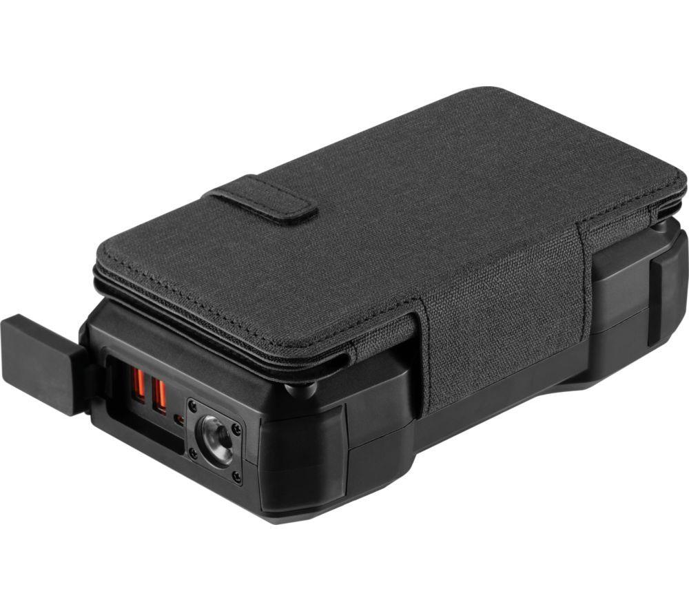 SANDBERG 27000 mAh Portable 5-Panel Solar Power Bank - Black image number 3 of 10
