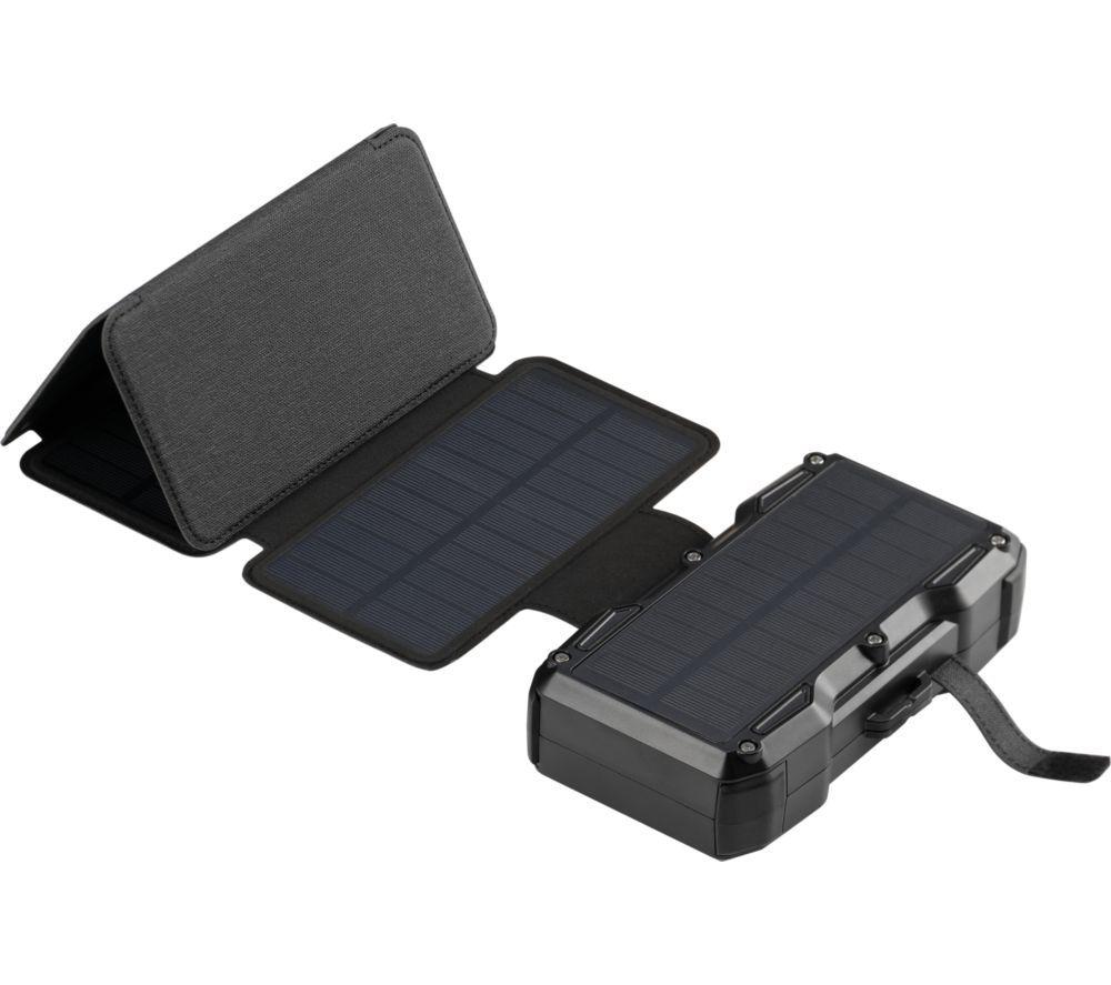 SANDBERG 27000 mAh Portable 5-Panel Solar Power Bank - Black image number 4 of 10