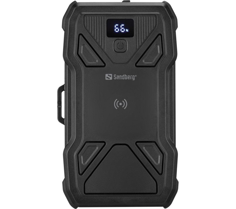 SANDBERG 27000 mAh Portable 5-Panel Solar Power Bank - Black image number 10 of 10
