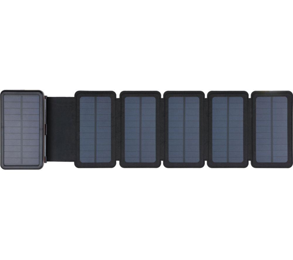 SANDBERG 20000 mAh Portable 6-Panel Solar Power Bank - Black image number 4 of 5