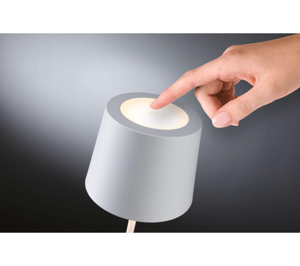 PAULMANN Gilo Mobile Table Lamp - White image number 8 of 9