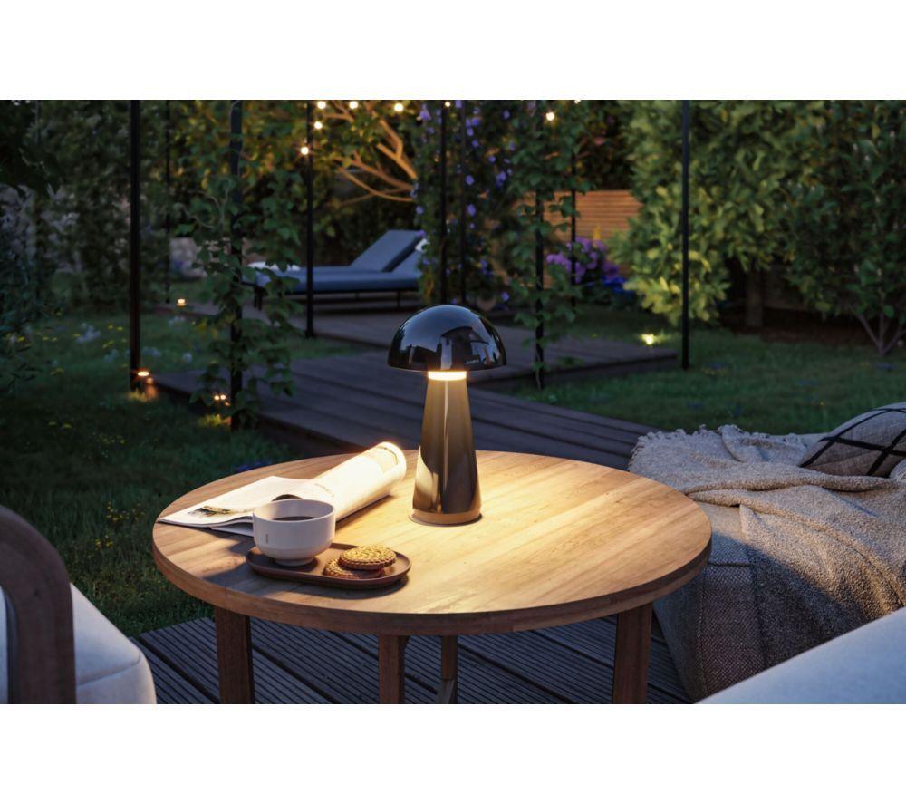 PAULMANN Onzo Mobile Table Lamp - Black image number 5 of 8