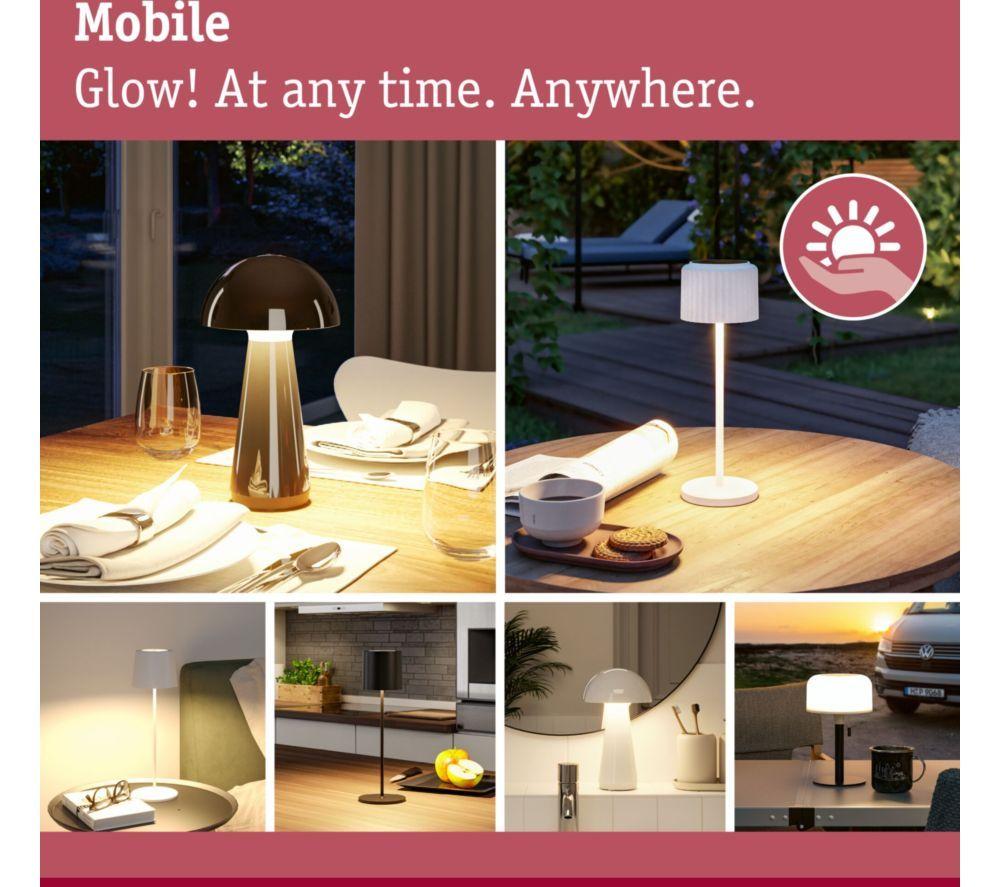 PAULMANN Clutch Outdoor Mobile Table Lamp - Grey image number 4 of 10