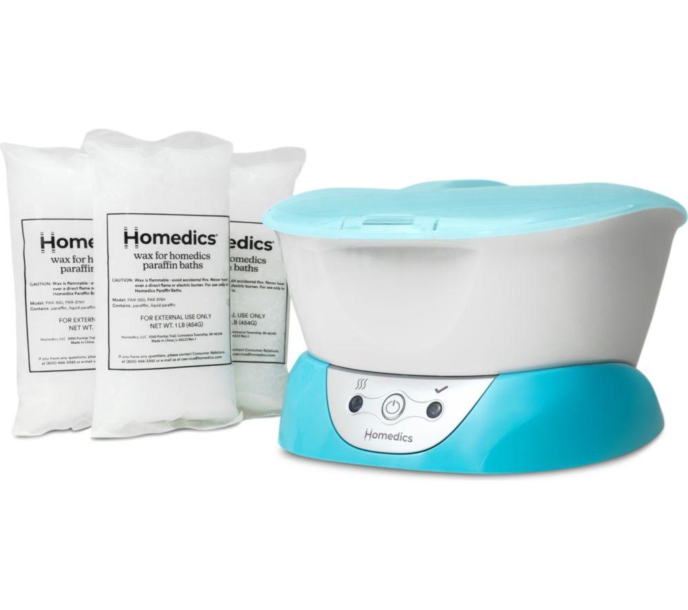 HOMEDICS Paraspa Plus Paraffin Bath - White & Blue image number 3 of 4