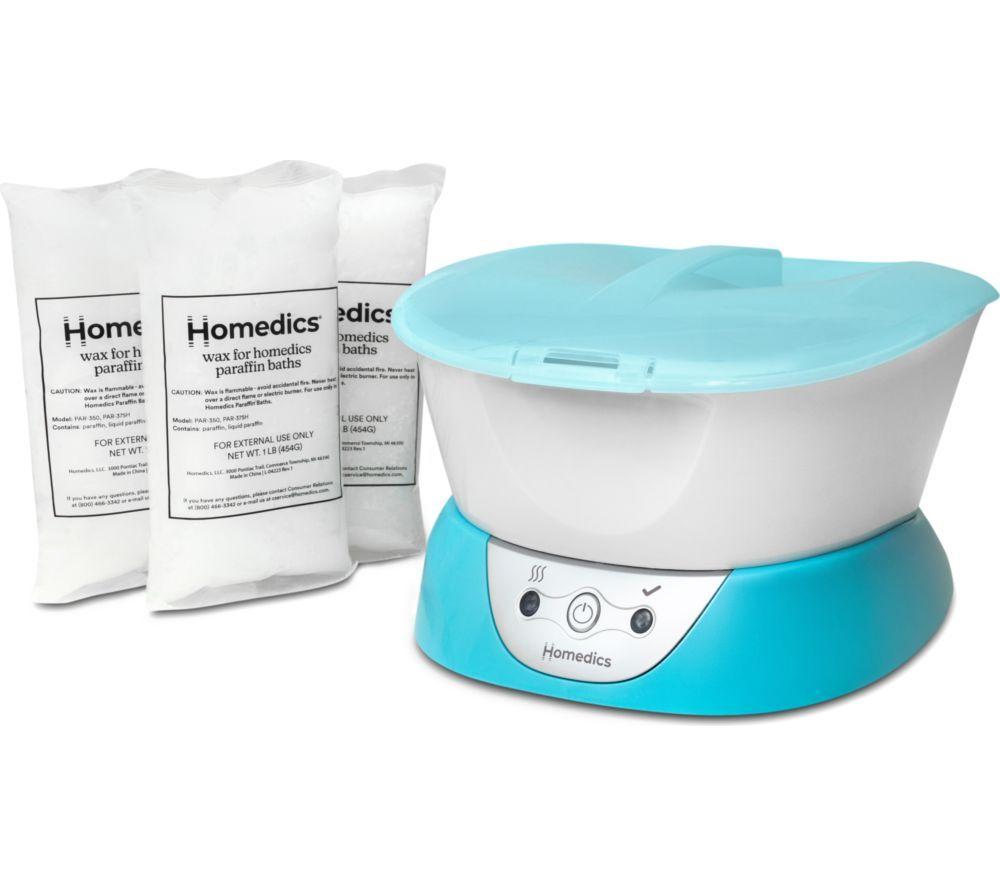 HOMEDICS Paraspa Plus Paraffin Bath - White & Blue image number 4 of 4