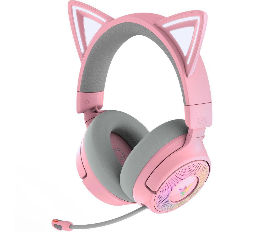 Razer Black Kraken Kitty V3 Pro Wireless Gaming Over-Ear Headset With Chroma Rgb - Image 6