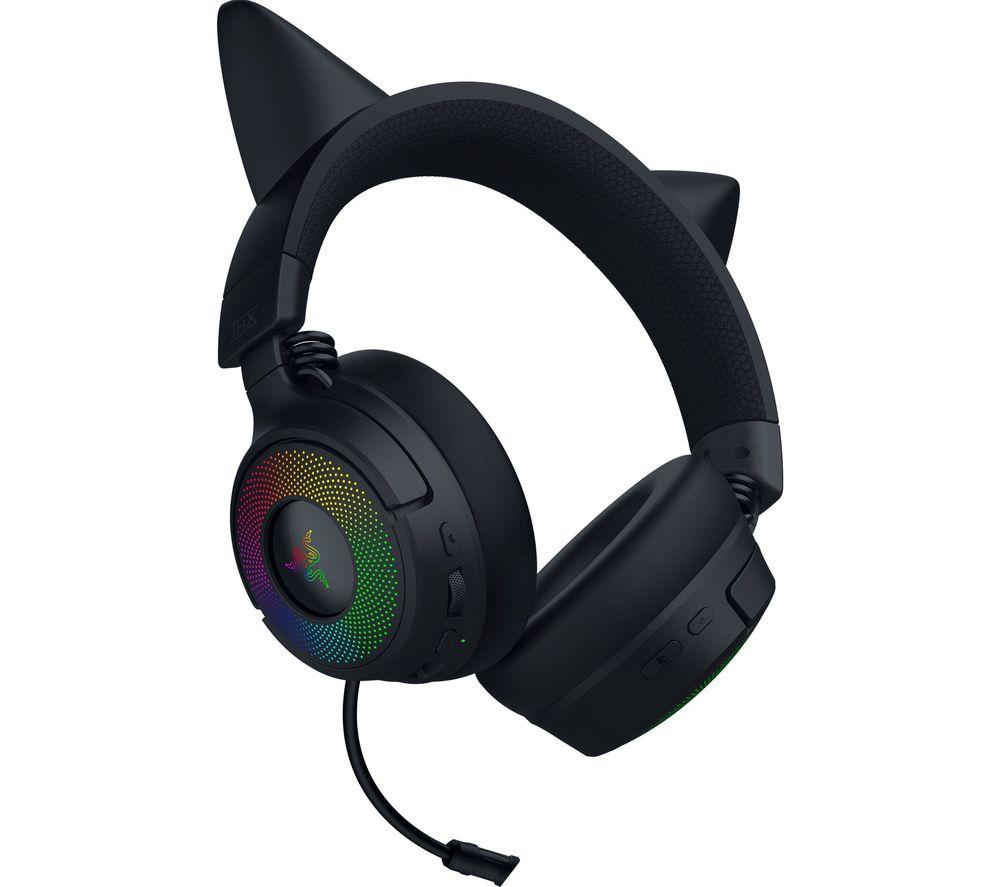 RAZER Kraken Kitty V3 Pro Wireless Gaming Headset - Black image number 9 of 11