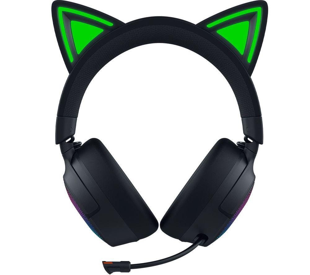 RAZER Kraken Kitty V3 Pro Wireless Gaming Headset - Black image number 10 of 11