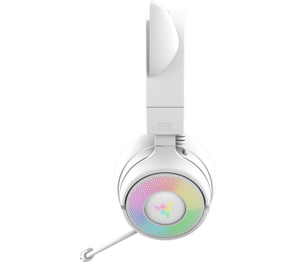 RAZER Kraken Kitty V3 Pro Wireless Gaming Headset - White image number 5 of 11