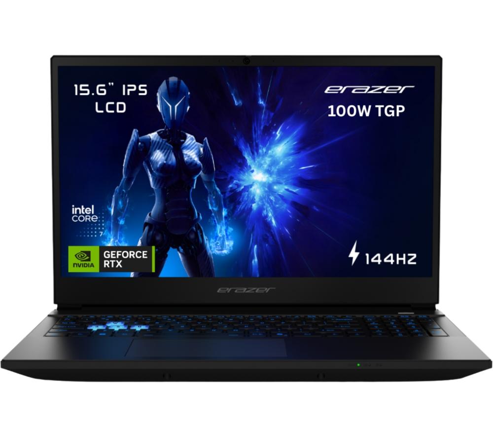 Medion Erazer Deputy 15 P1 15.6" Gaming Laptop  Intel®Core 7, Rtx 5060, 1 TB SSD, Black