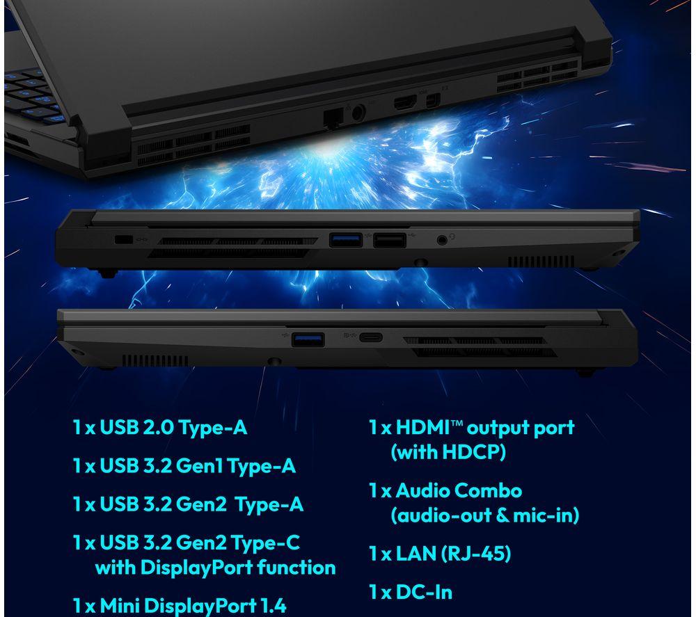 MEDION Erazer Deputy 15 P1 15.6" Gaming Laptop &ndash; Intel&reg; Core&trade; i7, RTX 5060, 1 TB SSD image number 5 of 13