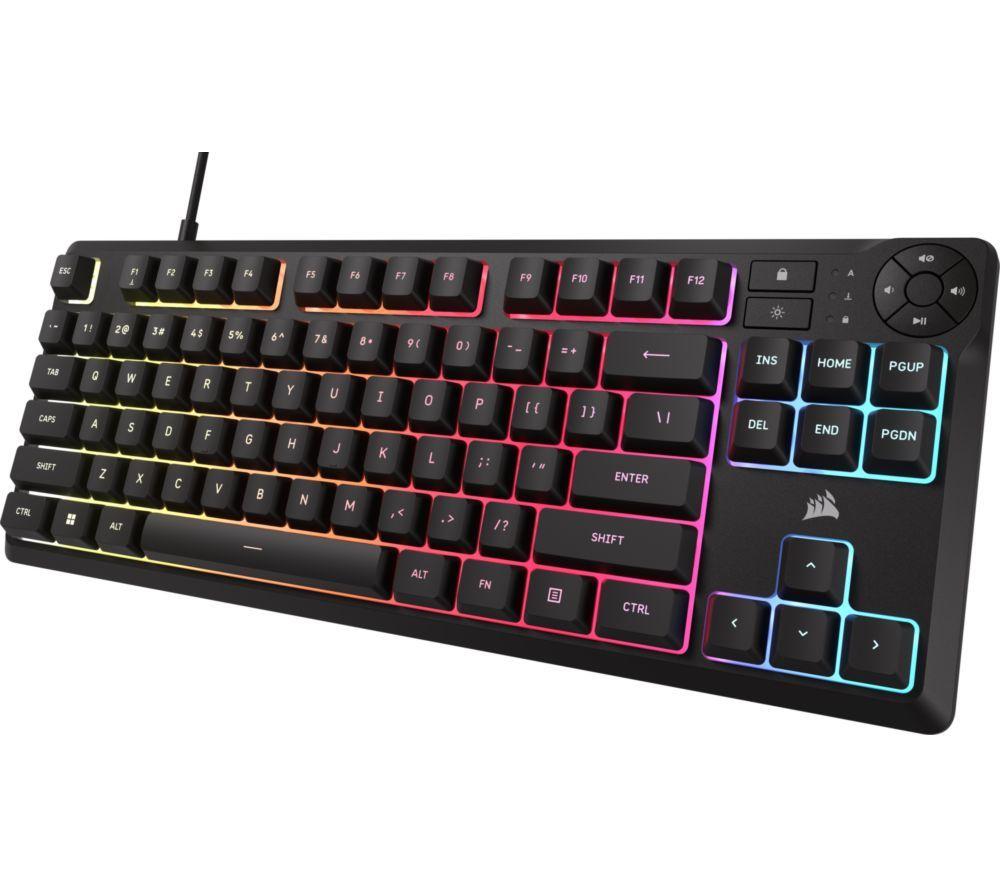 CORSAIR K55 CORE TKL RGB Gaming Keyboard - Black