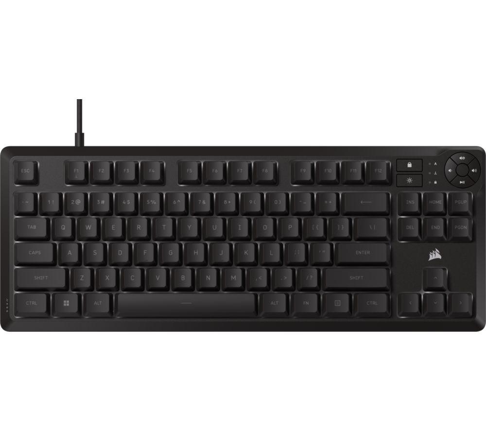 CORSAIR K55 CORE TKL RGB Gaming Keyboard - Black image number 2 of 9