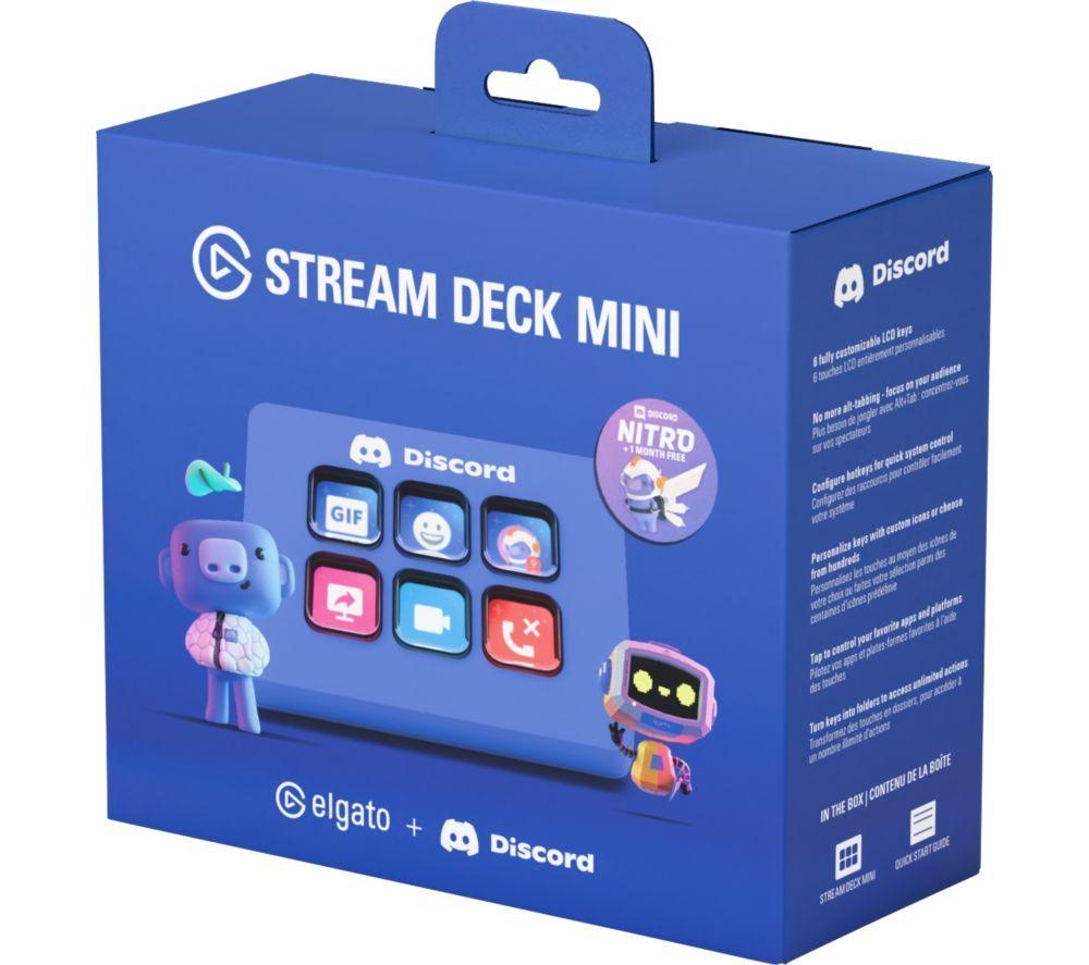 Stream Deck Mini Elgato AMDノベルティ Buy ELGATO Stream Deck Mini - Discord Edition | Currys