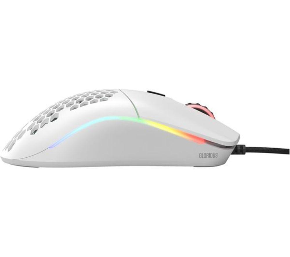 Buy GLORIOUS Model O RGB Optical Gaming Mouse - Matte White | Currys
