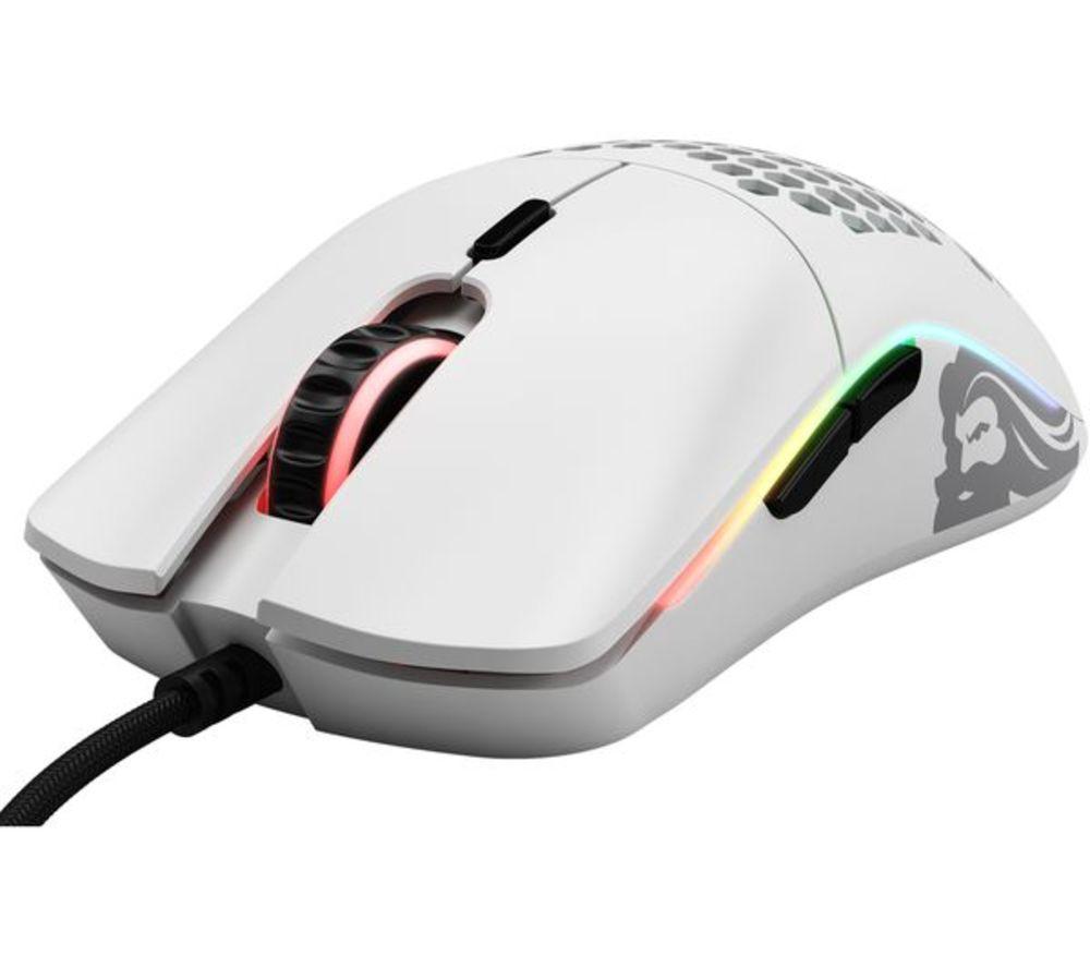 GLORIOUS Model O RGB Optical Gaming Mouse - Matte White image number 4 of 9